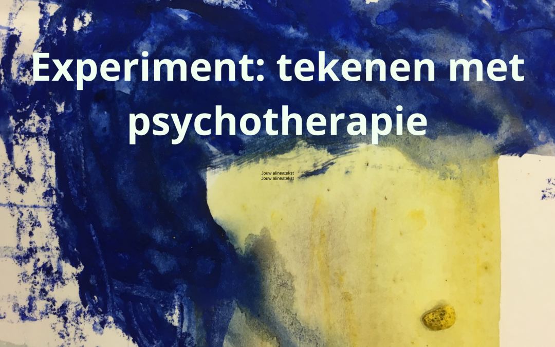Experiment: tekenen met psychotherapie