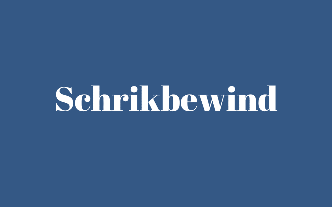 Schrikbewind